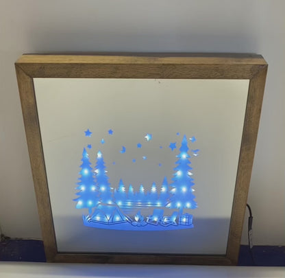 Camping Mirror Light Box