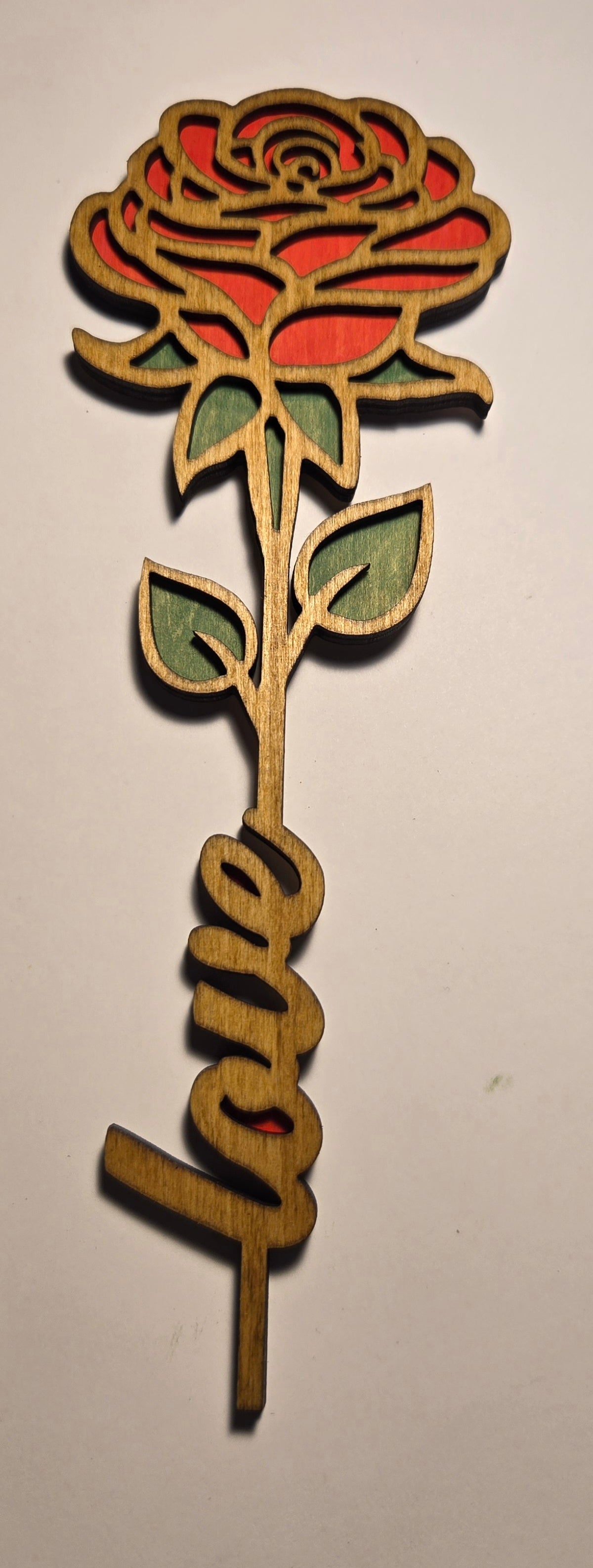 Wooden Rose