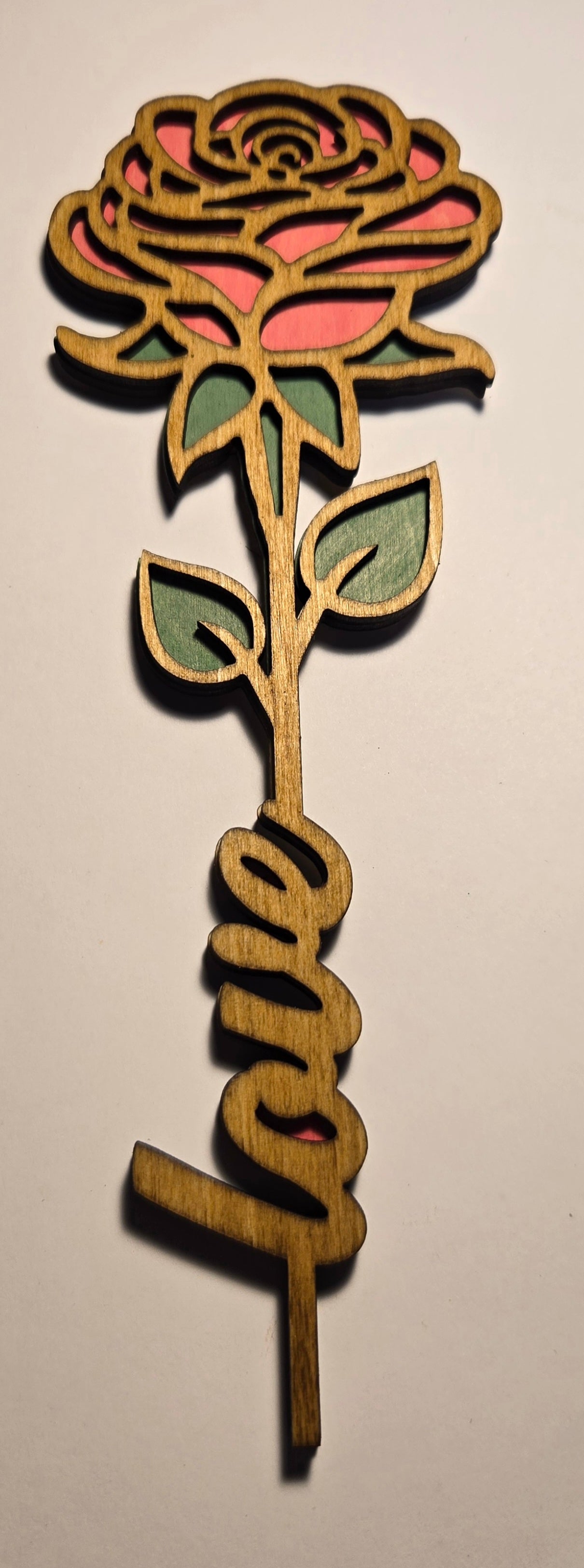 Wooden Rose
