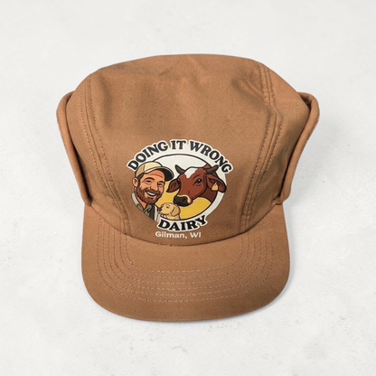 Ear Flapper Hat- Doing It Wrong Dairy